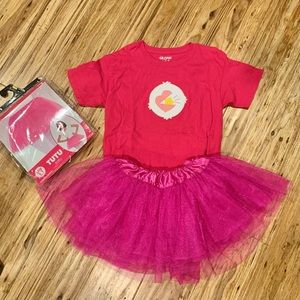 Halloween Baby Hugs Care Bear costume, t-shirt & tutu